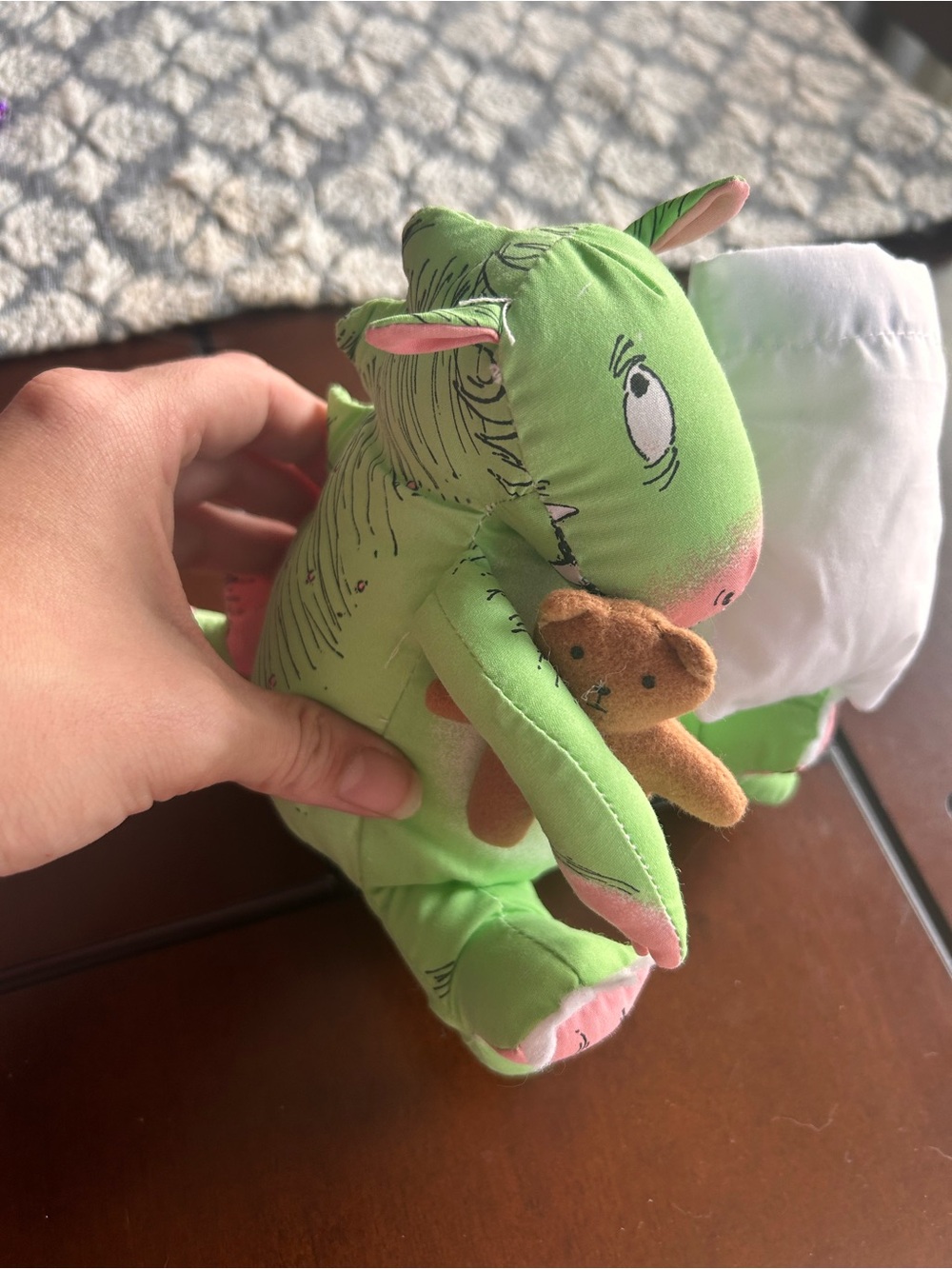 Vintage the monster bed plush